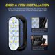 thumbnail image 3 of Luz LED oval Nilight 6 para tráiler 12 V, 10 LED, IP67, 3 of 3