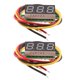 thumbnail image 2 of 2PCS 0.28In 3Wire LED DC 0-100V Voltímetro Medidor De Voltaje Digital Probador Rojo, 2 of 5