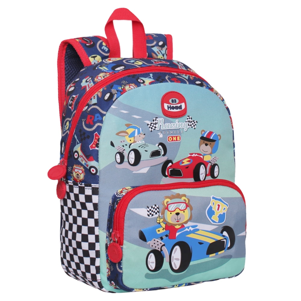 Mochila Infantil Pop Cars Azul Head