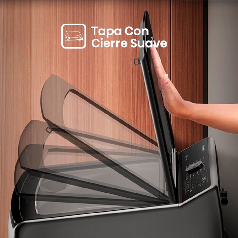 Hisense WT5T2325DB 23 kg Negro, foto 9