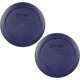 thumbnail image 1 of Tapas de almacenamiento Pyrex 7200-PC, 480 ml, azul oscuro, para cuenco de 2 tazas, 1 of 3