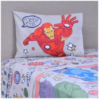 Disney - Juego De Sábanas Mf Single Avengers 1.5 Plaza Rojo