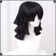 thumbnail image 2 of Peluca de cosplay Wiggy Mermaid Obanai para disfraz de DS, color negro, 2 of 6