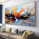 thumbnail image 2 of 1pc Frameless Abstract Buddha Lord Oil Painting On Canvas Religious Posters And Prints Scandinavian Cuadros Wall Art Picture For Living Room, No Frame, 2 of 4