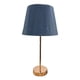 thumbnail image 1 of Lampara De Velador Lampara De Mesa Basica Minimalista azul, 1 of 2