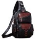 thumbnail image 1 of Bolso bandolera CENUNCO de cuero negro, 1 of 6
