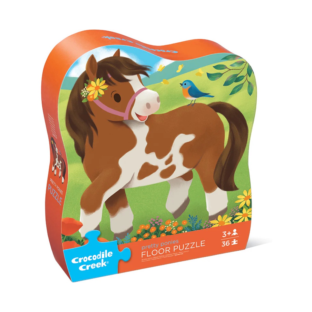 Puzzle Ponies 36Pcs Crocodile Creek
