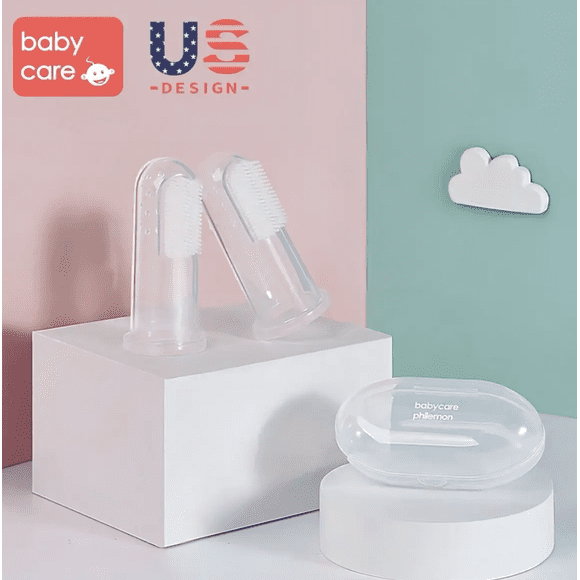Cepillo de Dientes Bebé en Pack 2 unidades Dedal Bucal