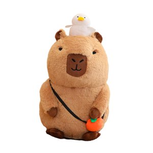 Bothyi - Juguetes De Peluche De Capibara De 40 Cm Con Sonido, Juguete De Peluche De Capibara Para Adolescentes En El Sofá Del Coche