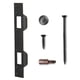 thumbnail image 1 of Placas De Golpe De Cerradura De Puerta Aceite Frotado Bronce 2 Paquete Con Tornillos Reforzados Y Bito Huecos Doubule Striker Para Puerta Interior Exterior Placa De Seguridad Striker Para, 1 of 3