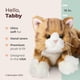 thumbnail image 2 of Gato de peluche, colección Bearington, gato atigrado, 38 cm, naranja, 2 of 6