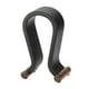 thumbnail image 2 of Soporte Para Auriculares De Escritorio Organizador Antideslizante De Cuero PU Soporte Universal Para Auriculares Negro, 2 of 3