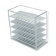 thumbnail image 2 of Caja de Almacenamiento de Pestañas Acrílico 5 Capas Contenedor de Exhibición de Pestañas Soporte para Pestañas Herramienta de Extensión de Diseño de C Blanco, 2 of 5