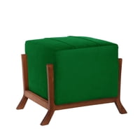 Latam Home - Pouf Marsella Tela Velvet Verde