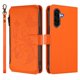 thumbnail image 2 of Funda Cartera Mariposa para [Samsung Galaxy A26] con Soporte y Cremallera Naranja, 2 of 6