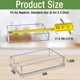 thumbnail image 3 of Acrylic Napkin Holder, Clear Guest Towel Holder Tray, 9x5x1, 3 of 3