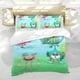 thumbnail image 5 of Lale Ki Lolu Conjunto de sábanas temático, trío de piezas, cómodo y amigable con la piel, diseño único, regalo de decoración para el hogar para familiares, amigos y fans, 90 cm * 190 cm, 5 of 6