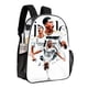 thumbnail image 3 of Jude BellinghamMochila transparente temática, resistente y duradera, bolsa see-through para trabajo, deporte, universidad y viaje, 31 × 43 cm, 3 of 6