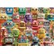 thumbnail image 1 of Puzzle Ravensburger Retro Robots de 500 piezas con ilustraciones de Michael David Ward, 1 of 5