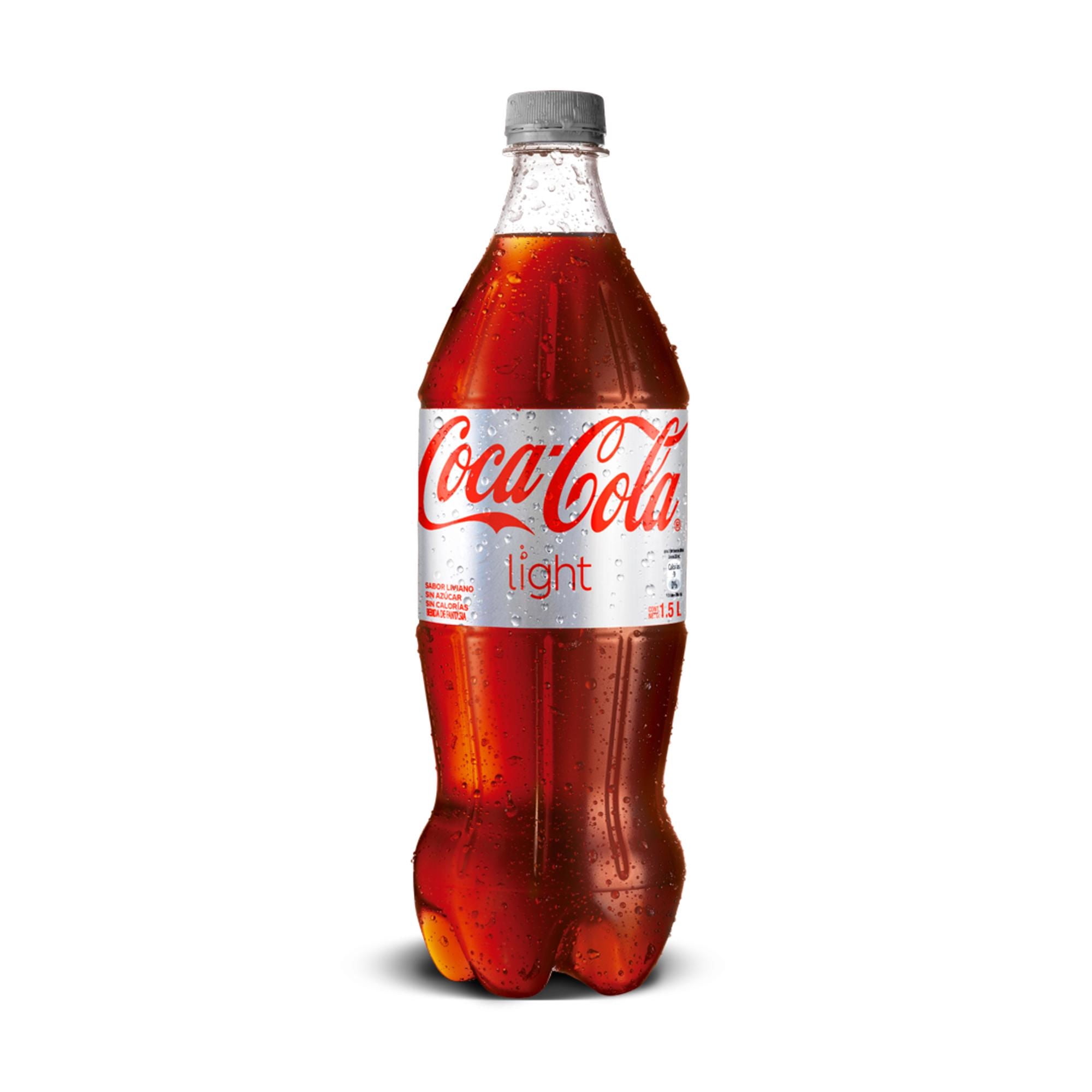 Bebida Light Botella 1,5 L Coca-Cola