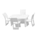 thumbnail image 3 of 1/50 Juego De Muebles Silla De Comedor Mesa Diorama Accesorio Para Diseño De Accesorios Cuadrado, 3 of 5