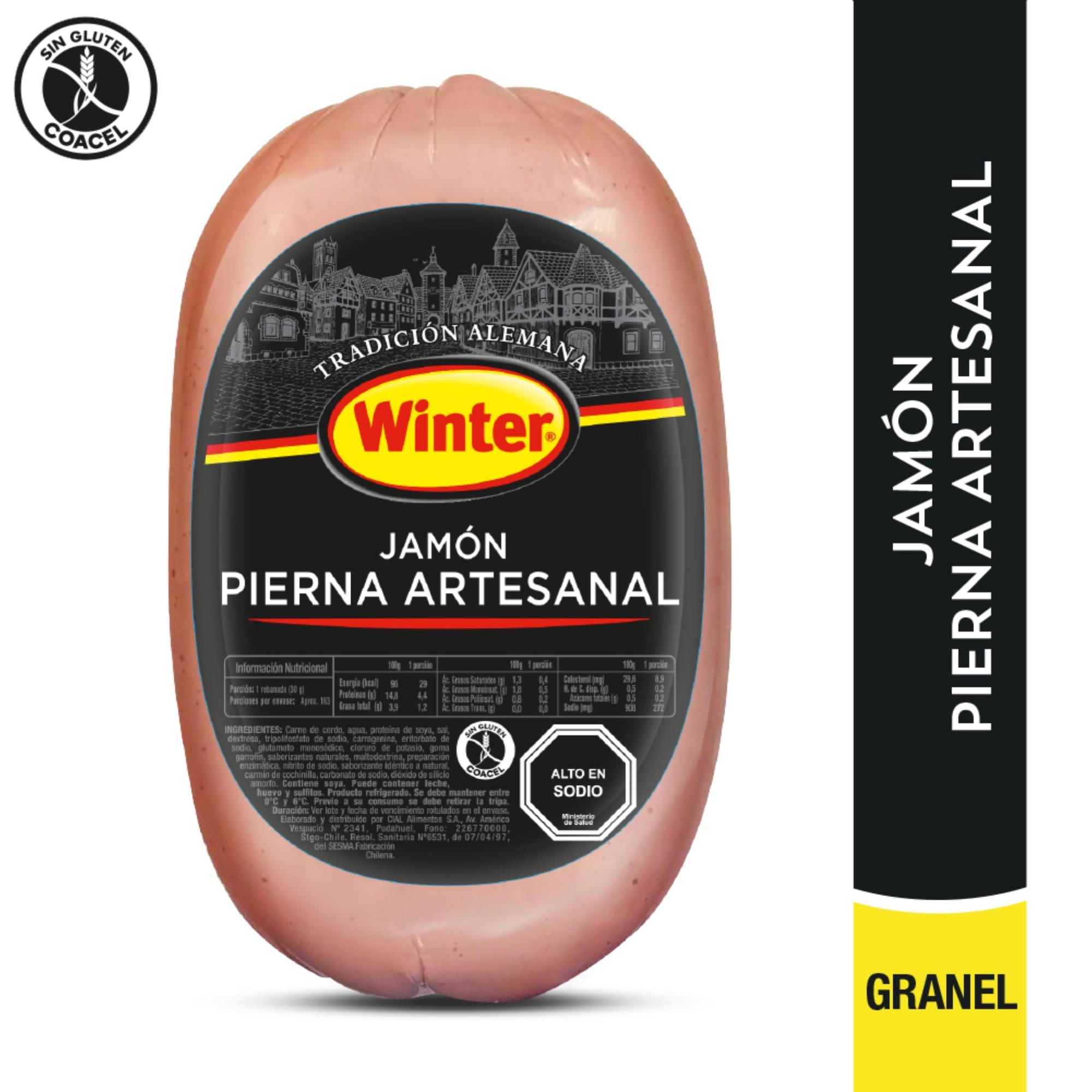 Jamón Pierna Artesanal Granel 250 g Winter
