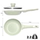 thumbnail image 2 of Sartén Xuying antiadherente de 20 cm con tapa sin PFOA/PFAS, 2 of 7