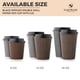 thumbnail image 5 of Juego de 85 tazas de café aislantes desechables Harvest Pack, 470 ml, 5 of 8