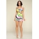 thumbnail image 5 of Vestido Multicolor con Corte Frontal., 5 of 5