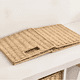thumbnail image 3 of Canasto organizador decorativo mimbre plegable beige, 3 of 3
