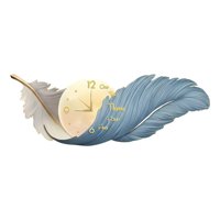 Genérico - Reloj Pared Led Decorativo Diseño Pluma 3D Hogar Jhn