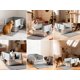 thumbnail image 3 of Caja de Arena para Gatos TATAANTY 2 Pack XL Acero Inoxidable, 3 of 8