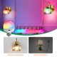 thumbnail image 5 of Aplique de pared NOVCAND Vintage Brass recargable e inalámbrico RGB regulable, 5 of 7