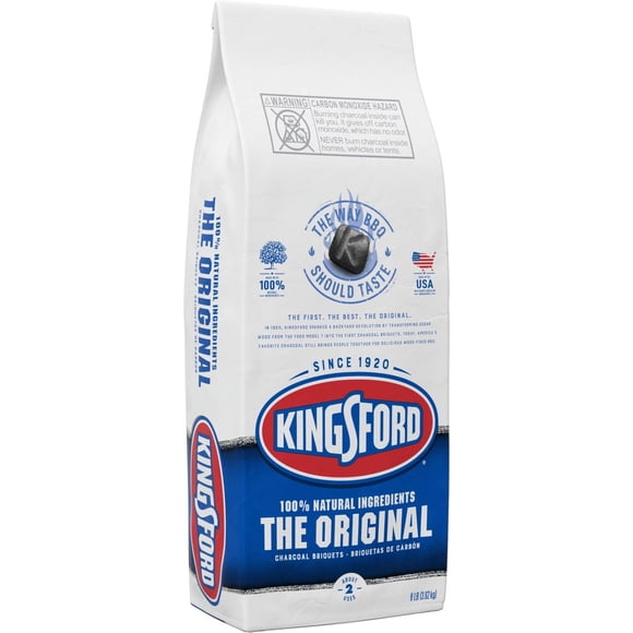 Parrilla para barbacoa Kingsford Original, con briquetas de carbón, 3,6 kg