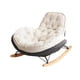 thumbnail image 1 of Mecedora Penguin Silla De Ocio Cómoda Individual Para El Porche Del Hogar Interior Gris Profundo, 1 of 5