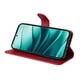 thumbnail image 5 of Funda Billetera para Xiaomi Poco X7 con Porta Tarjetas y Soporte Ajustable Rojo, 5 of 5