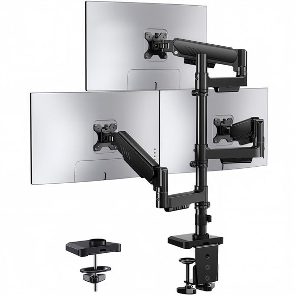 Soporte para monitor triple ErGear 13‑32" 9 kg por brazo