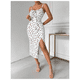 thumbnail image 2 of Vestido De Mujer Maxi Largo Estampado Floral Anudado Tirantes, 2 of 4