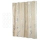 thumbnail image 1 of Cortina de Ducha Beige 180cmx180cm Impermeable con 12 Ganchos, 1 of 3