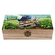 thumbnail image 1 of Caja Organizadora de Madera Rústica Los Vecinos Green, 1 of 6