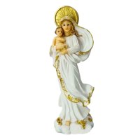 Bothyi - Santísima Madre Y Niño Jesús Estatuilla Manualidades Para El Hogar Sala De Estar De Mesa