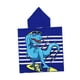 thumbnail image 1 of Toalla De Playa Para Niños Con Capucha, Toalla De Baño Ligera Para Baño, Casa De Vacaciones, Dinosaurio Azul, 1 of 3