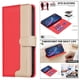 thumbnail image 4 of Funda Cartera con Bloqueo RFID para Xiaomi Redmi Note 14 5G con Ranuras y Soporte Rojo, 4 of 5