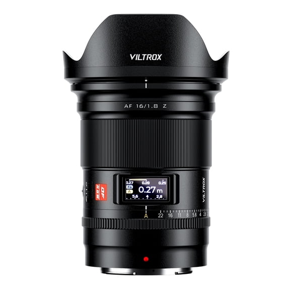 Lente VILTROX AF 16 mm F1.8 Z de marco completo para Nikon Z-Mount