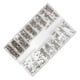 thumbnail image 1 of 500 Piezas 18 Tamaños Mini Tuercas De Tornillo A Prueba De óxido Universales Para Notebook Glass Style B, 1 of 5