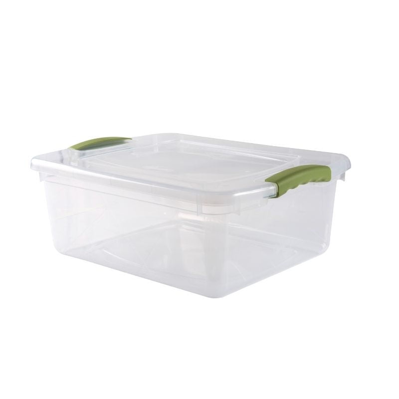Caja Organizadora Wenbox Polipropileno 15l Transparente 1 Un Wenco