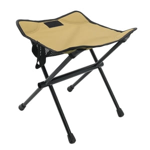 Ioensy - Reposapiés Para Silla De Pesca, Reposapiés Plegable De Aluminio Para Playa, Camping, Senderismo, Color Caqui