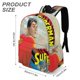 thumbnail image 3 of Superman Legacy-theme Backpack, Campus style schoolbag Bookbag with Adjustable Shoulder Straps And Large Zip Compartment, Unisex Travel Bags.42x30x15cm, 3 of 6