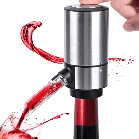 Tyjr - Dispensador Aireador Eléctrico D Vino Automático