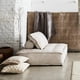 thumbnail image 2 of Puff Lounge Otomana Rectangular de Tela, 2 of 11